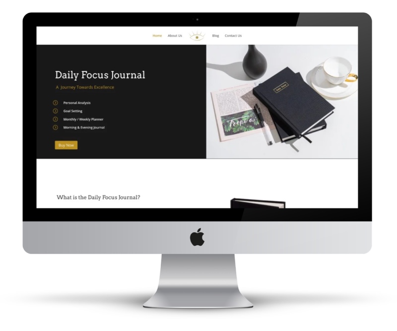 Website Daily Focus Journal